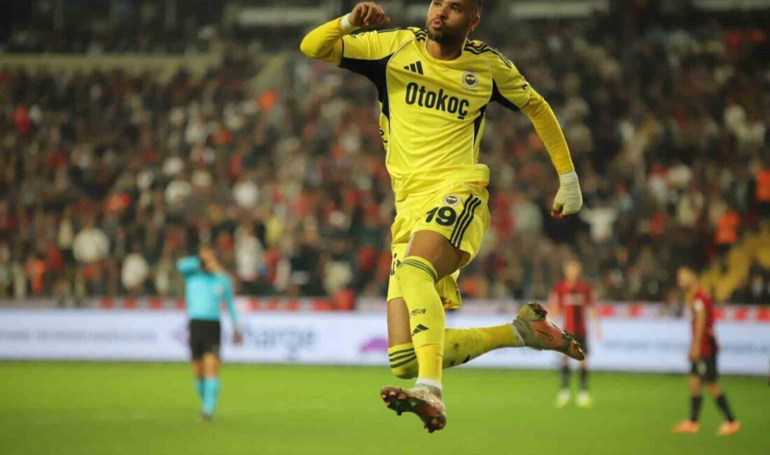 Youssef En-Nesyri’den 4 maç sonra gol sevinci Fenerbahçe’nin Faslı forveti Youssef En-Nesyri, Süper Lig’de 4 maç sonra