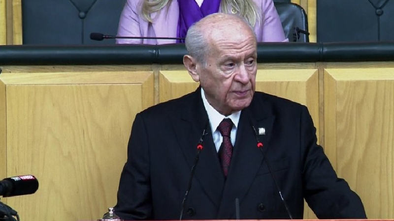 MHP lideri Devlet Bahçeli partisinin grup toplantısında önemli açıklamalarda bulunuyor