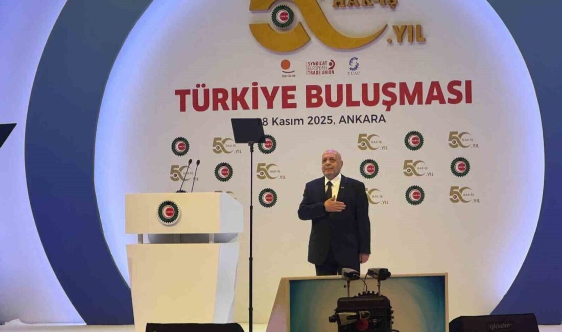 HAK-İŞ Genel Başkanı Mahmut Arslan, “Başta asgari ücret mevzuatımız olmak