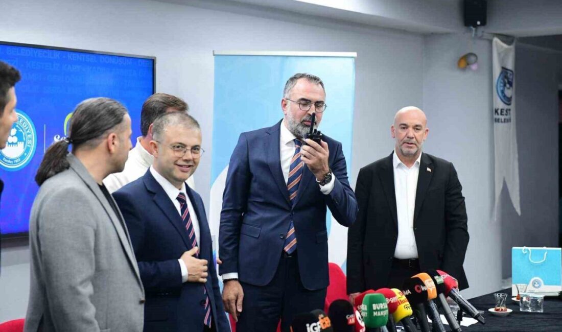 Bursa’nın Kestel ilçesinde afet anlarında iletişim kopukluklarını önlemek amacıyla yeni