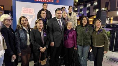 Beşiktaş Belediyesi tarafından 25 Kasım Kadına Yönelik Şiddete Karşı Uluslararası