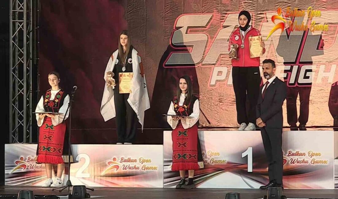 Bulgaristan’da düzenlenen Wushu Kung fu Balkan Şampiyonası’na Sultangazi Belediyesi Spor