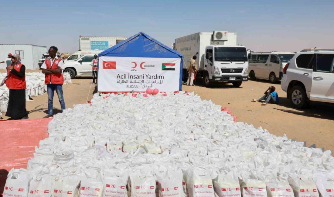 Türk Kızılay, Sudan’da artan çatışmalar nedeniyle yerinden edilen binlerce kişi