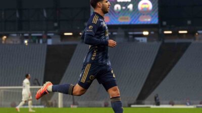 Fenerbahçe’nin İspanyol oyuncusu Marco Asensio, Eyüpspor maçında 1 gol, 1