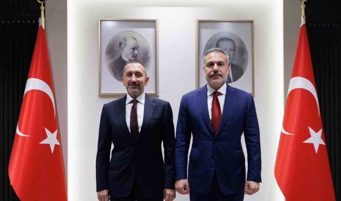 Dışişleri Bakanı Hakan Fidan, Siber Güvenlik Başkanı Ümit Önal’ı kabul