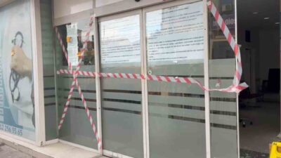 Beyoğlu’nda bulunan taşınma aşamasındaki Özel Okmeydanı Hastanesi’ne önceki gece ateş