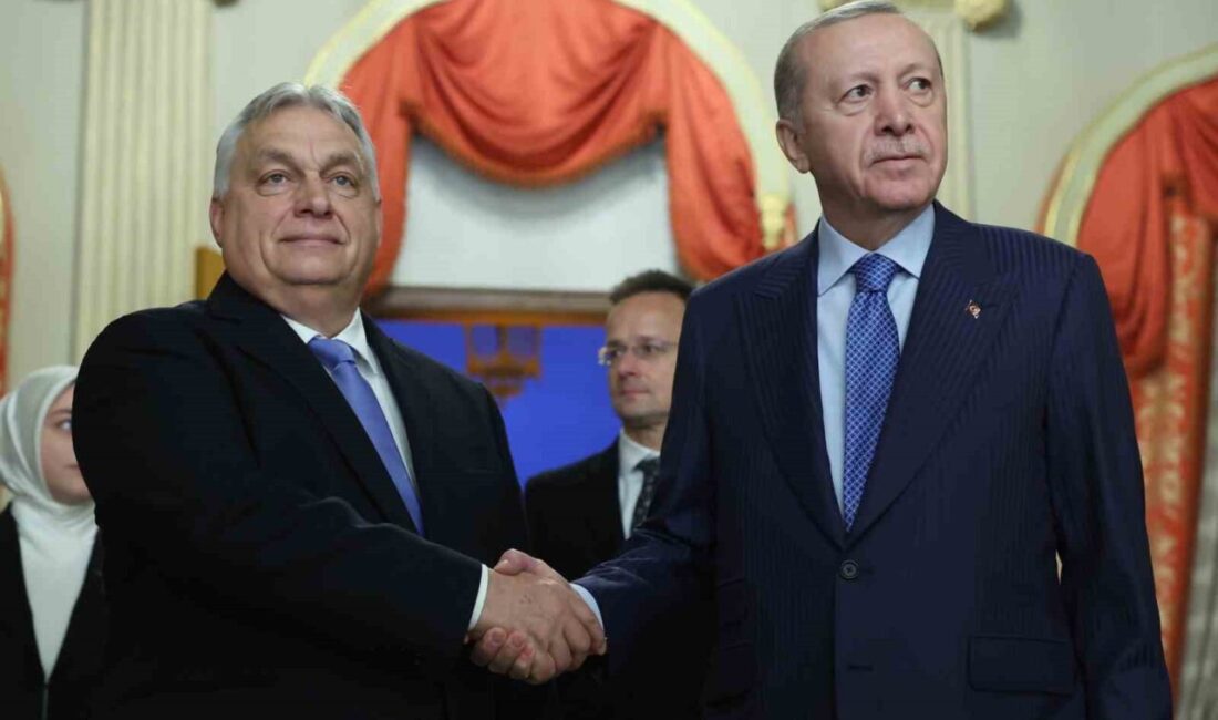 Cumhurbaşkanı Recep Tayyip Erdoğan, Macaristan Başbakanı Viktor Orban’la Cumhurbaşkanlığı Dolmabahçe