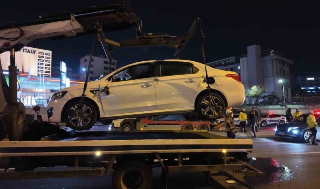 D-100 Karayolu Bostancı-Kozyatağı istikametinde seyir halindeyken makas atarak ilerlediği iddia