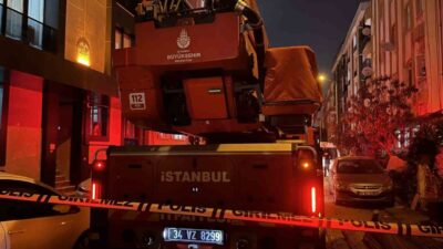 İstanbul Güngören’de, 6 katlı binanın bodrum katında henüz bilinmeyen bir