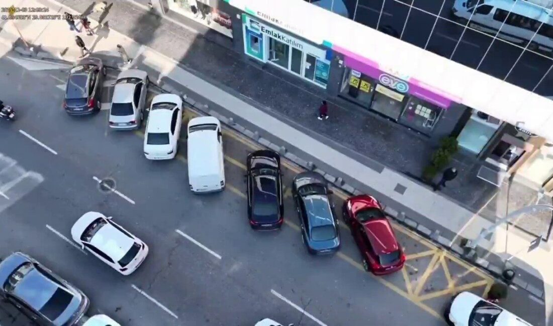 Beykoz’da ilçe genelinde dron destekli hatalı park ve trafik denetimleri