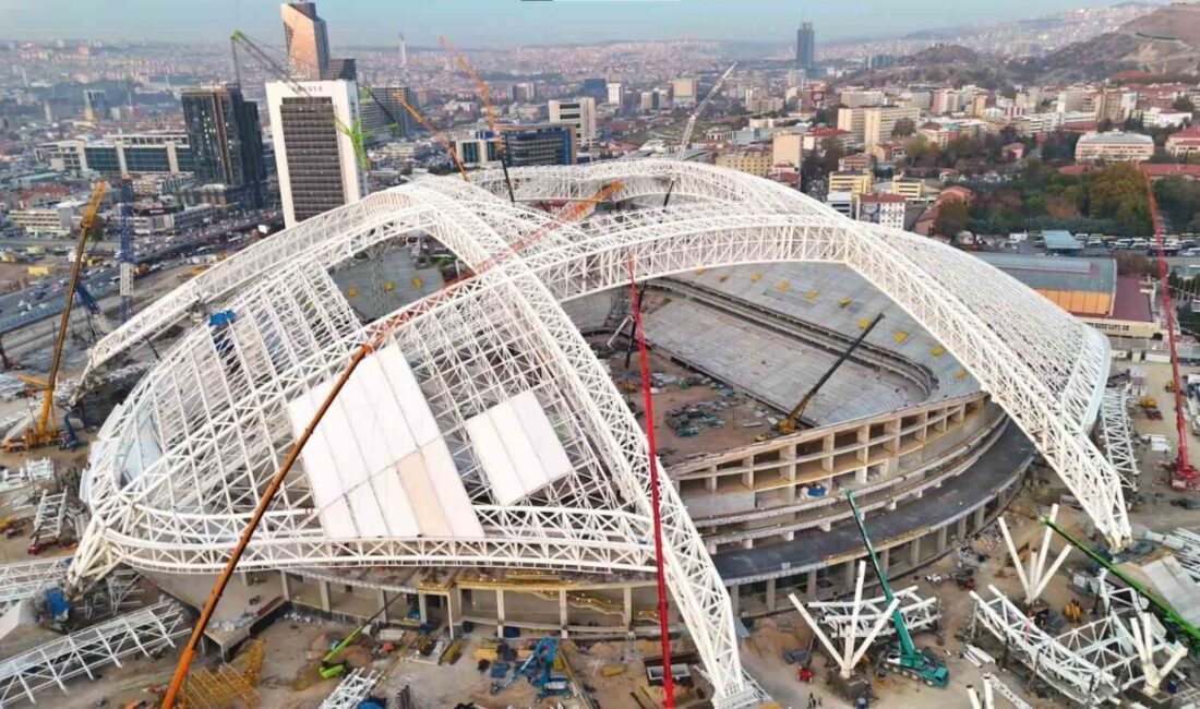 Tamamlandığında dünya sıralamasına girecek olan Ankara’da yapımı süren 19 Mayıs