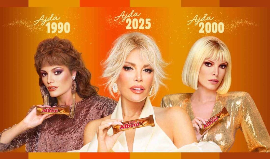 Ülker Albeni, her dönemin süperstarı Ajda Pekkan ile yenilikçi bir