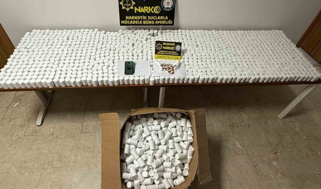 Konya’nın Akşehir ilçesinde piyasa değeri 10 milyon liranın üzerinde olduğu