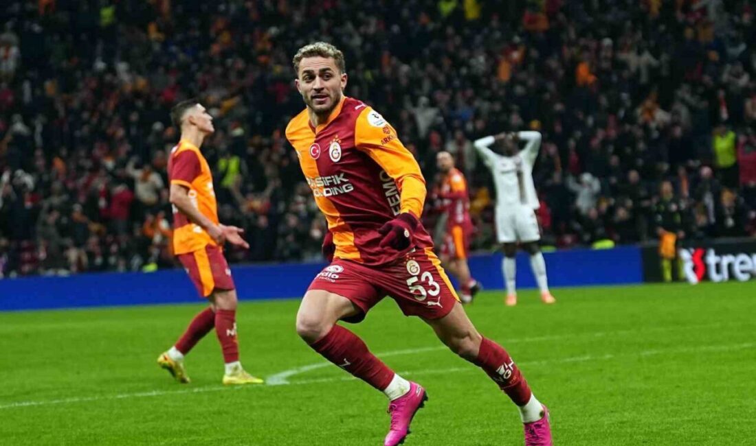 Galatasaraylı futbolcu Barış Alper Yılmaz, Gaziantep FK maçında attığı golle