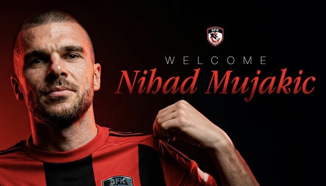Gaziantep Futbol Kulübü, son olarak Eyüpspor forması giyen Bosnalı stoper