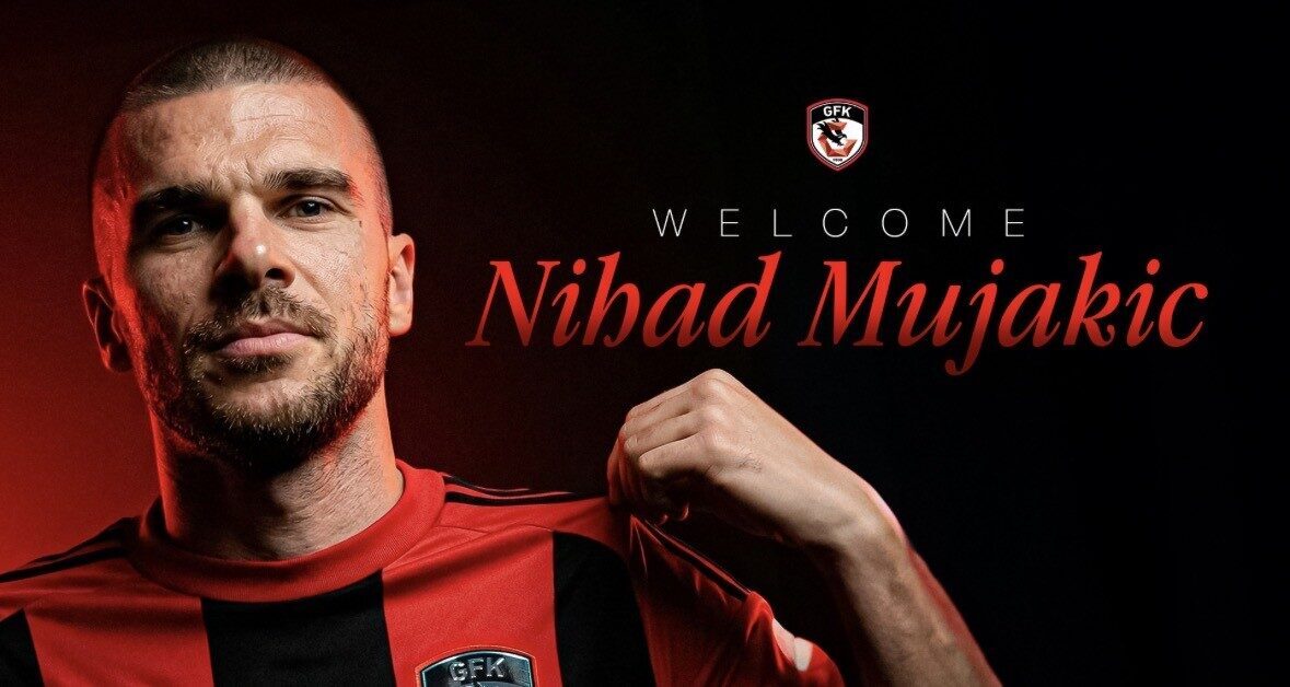 Gaziantep Futbol Kulübü, son olarak Eyüpspor forması giyen Bosnalı stoper