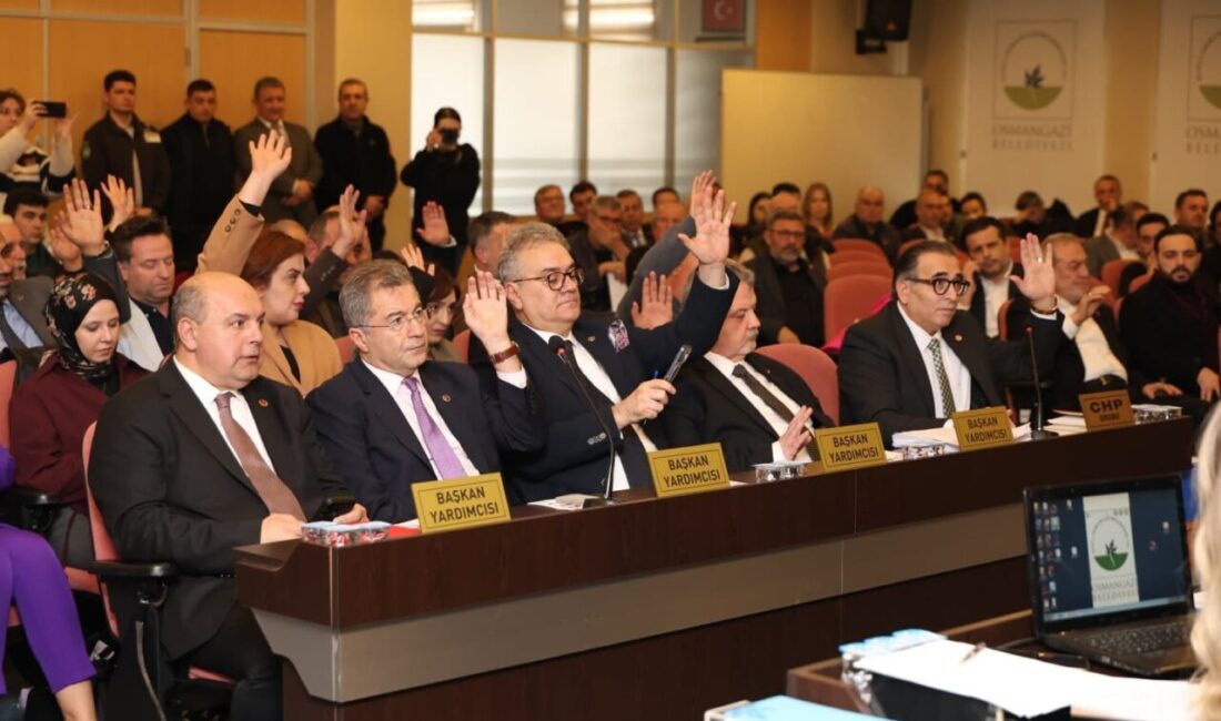 Osmangazi Belediyesi, 2026 yılının ilk meclis toplantısını Osmangazi Belediye Başkanı