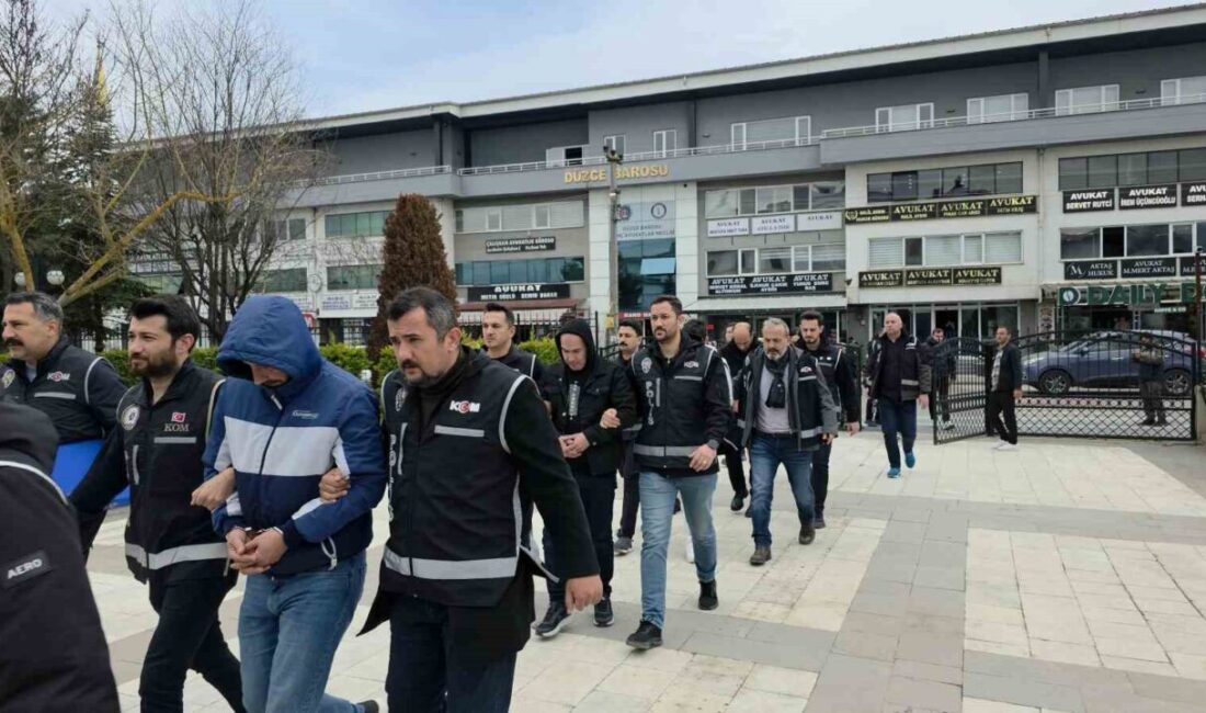 Düzce’de sahte kimlikle arazi satmaya çalışan 5 kişilik dolandırıcılık şebekesi