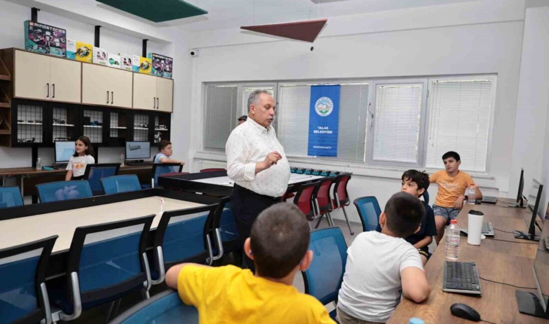Talas Belediyesi; yarıyıl tatilini çocuklar için sadece bir dinlenme arası