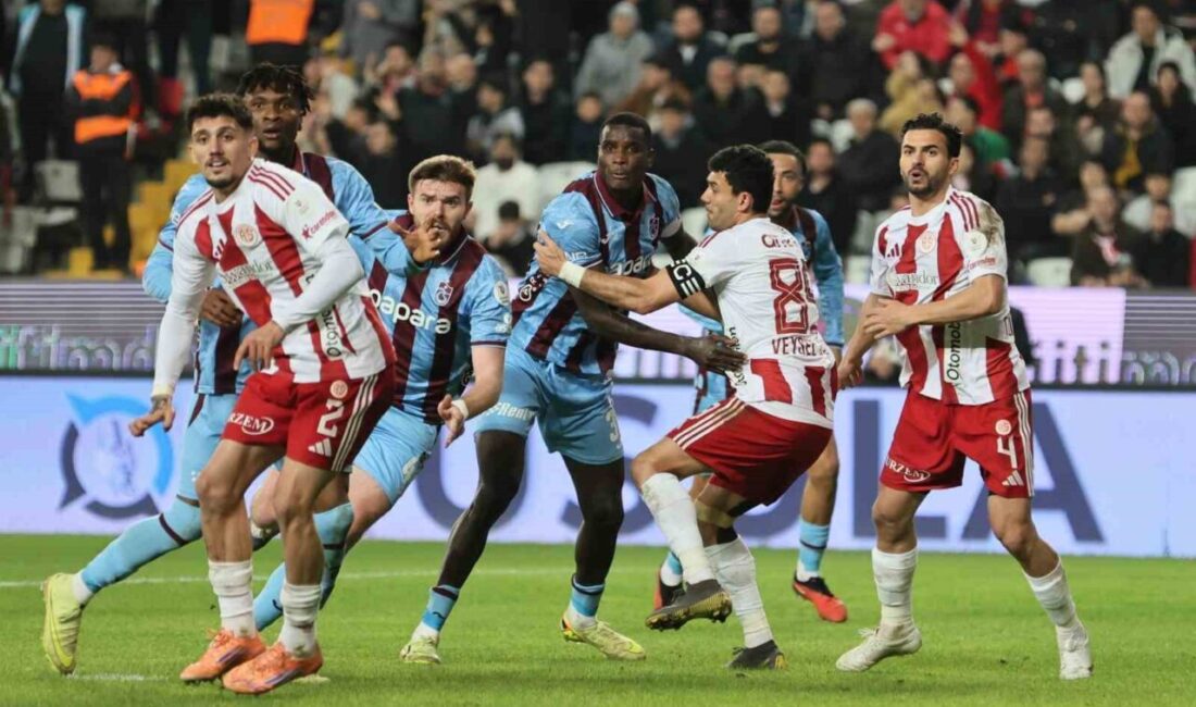 Trendyol Süper Lig’in 20. haftasında Antalyaspor, sahasında Trabzonspor ile 1-1
