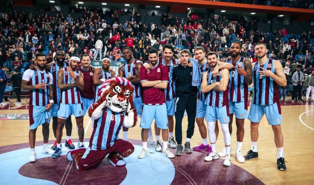 Trabzonspor, Türkiye Sigorta Basketbol Süper Ligi’nin 17. haftasında sahasında karşılaştığı