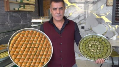Gaziantep’te yaklaşan Ramazan ayı öncesi baklava talepleri arttı. Kentte baklavacılık