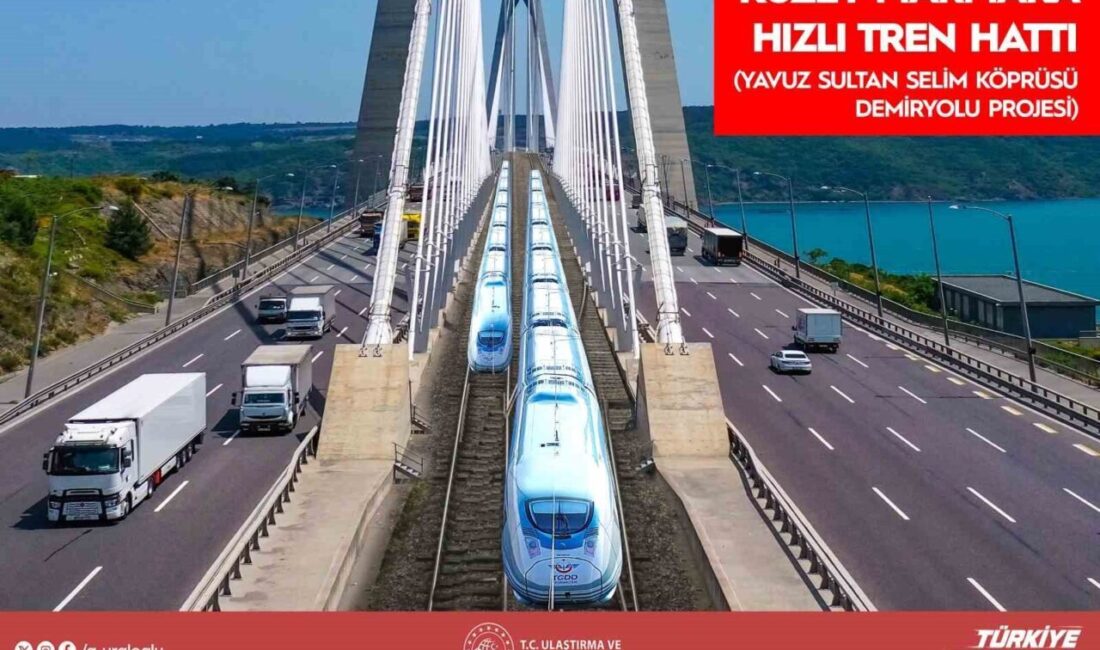 Ulaştırma ve Altyapı Bakanı Abdulkadir Uraloğlu, Kuzey Çevre Demiryolu Projesi’nin