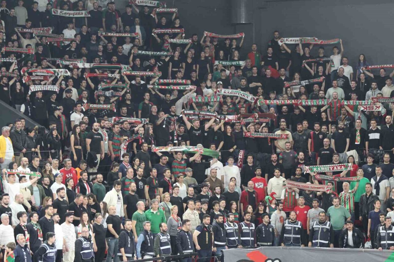 Türkiye Sigorta Basketbol Süper Ligi’nin 20. haftasında Karşıyaka, evinde Galatasaray’a