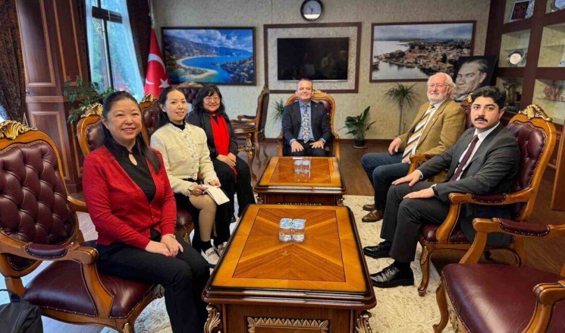 Çin Yeni Yılı etkinlikleri kapsamında Fethiye’ye gelen Çin Halk Cumhuriyeti’nden