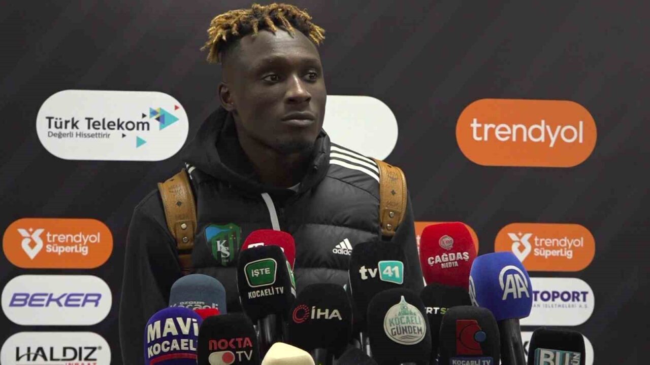 Kocaelisporlu oyuncu Daniel Agyei, Beşiktaş maçının ardından yaptığı açıklamada, “Zor