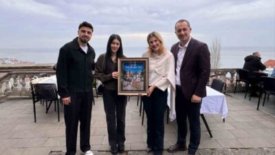 Akçaabat Belediye Başkanı Osman Nuri Ekim, Trabzonspor’un başarılı futbolcusu Ozan