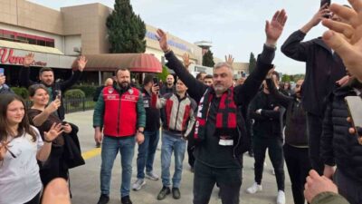 Samsunspor taraftarları, takımı geçen sezon Süper Lig’de 3. sıraya taşıyarak