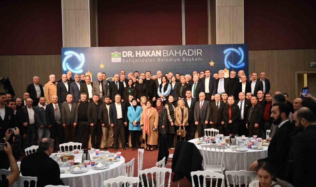 Bahçelievler Belediyesi tarafından düzenlenen Sivil Toplum Kuruluşları (STK) yönelik iftar