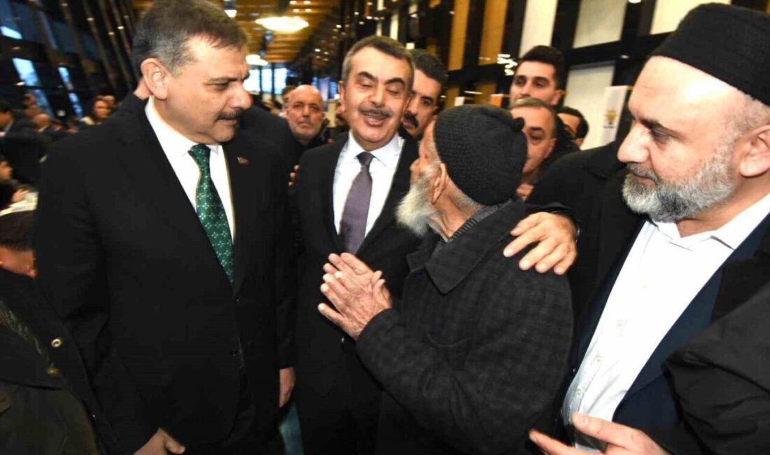 Milli Eğitim Bakanı Yusuf Tekin ve İçişleri Bakanı Mustafa Çiftçi,