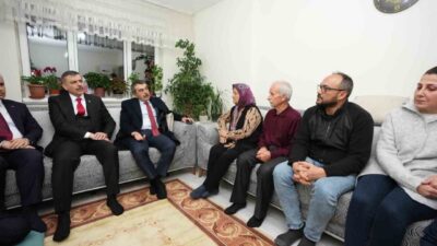 Milli Eğitim Bakanı Yusuf Tekin ile İçişleri Bakanı Mustafa Çiftçi,