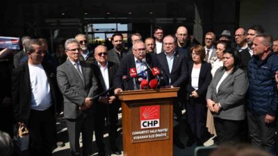 Kuşadası Belediye Başkanı Ömer Günel’in İstanbul’da gözaltına alınması tepkiyle karşılandı.