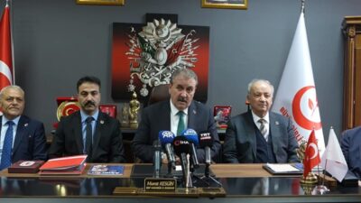 Büyük Birlik Partisi Genel Başkanı Mustafa Destici, Donald Trump ve