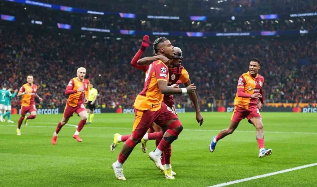 Galatasaray, UEFA Şampiyonlar Ligi son 16 turu ilk maçında evinde