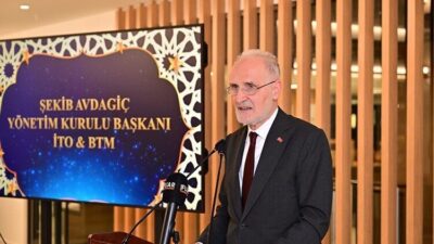 Bilgiyi Ticarileştirme Merkezi’nin (BTM) iftarında konuşan İTO Başkanı Şekib Avdagiç,