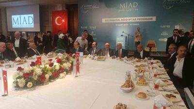 Malatyalı İş Adamları Derneği (MİAD) iftar yemeğinde konuşan Malatya Büyükşehir