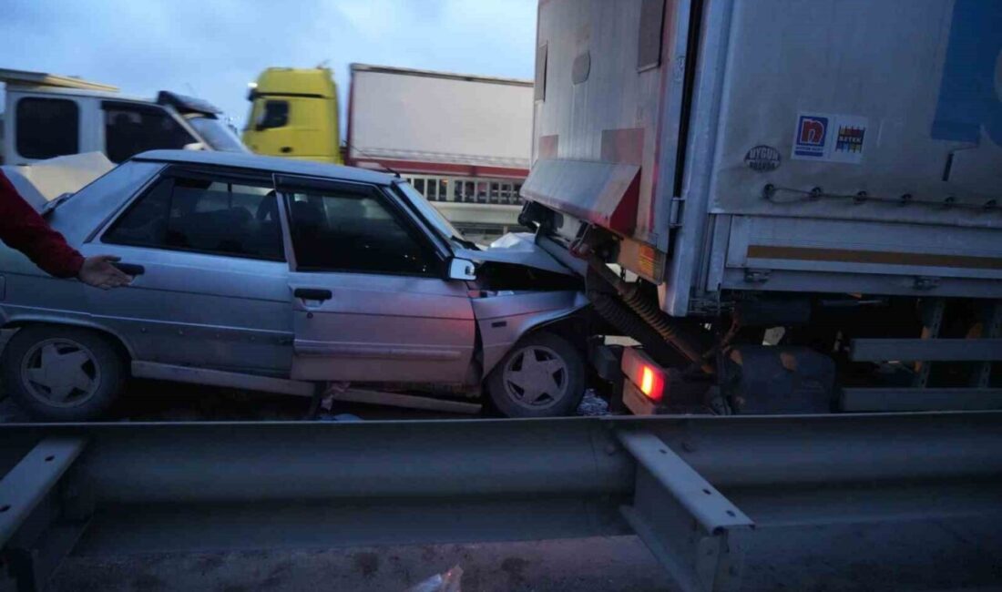 Samsun’un İlkadım ilçesinde meydana gelen zincirleme trafik kazasında 6 kişi