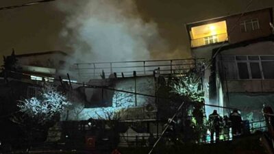 Sarıyer’de iki gecekonduda çıkan yangında anne ve iki çocuğunun da