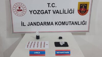 Yozgat İl Jandarma Komutanlığı ekipleri, yaptığı istihbari çalışmalar sonucu uyuşturucu