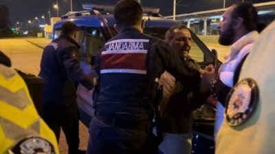 Bursa’da 3 yıl önce alkolü yakalandığı uygulamada polis ekiplerine “ben