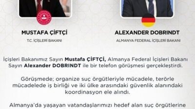 İçişleri Bakanı Mustafa Çiftçi, Almanya Federal İçişleri Bakanı Alexander Dobrindt
