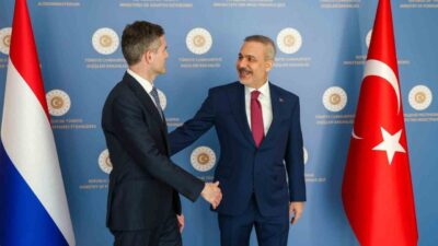 Dışişleri Bakanı Hakan Fidan, Hollanda Dışişleri Bakanı Tom Berendsen ile