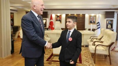 23 Nisan Ulusal Egemenlik ve Çocuk Bayramı kapsamında temsili olarak