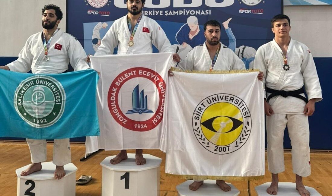 Zonguldak Bülent Ecevit Üniversitesi Judo Takımı, Ünilig Türkiye Şampiyonası’nda 2