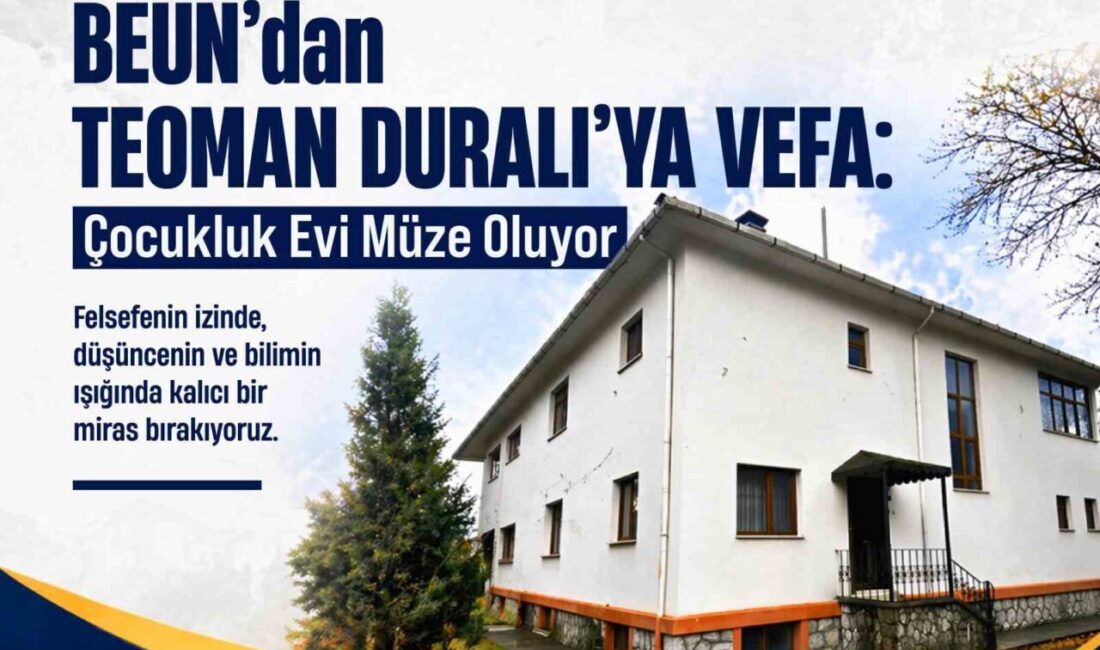 Türk düşünce dünyasının öncü isimlerinden, felsefenin yerli ve millî sesi,