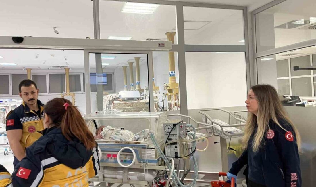 Çanakkale Mehmet Akif Ersoy Devlet Hastanesi yenidoğan yoğun bakım ünitesinde